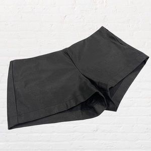 ❗️SOLD❗️Women’s Black faux Leather Shorts